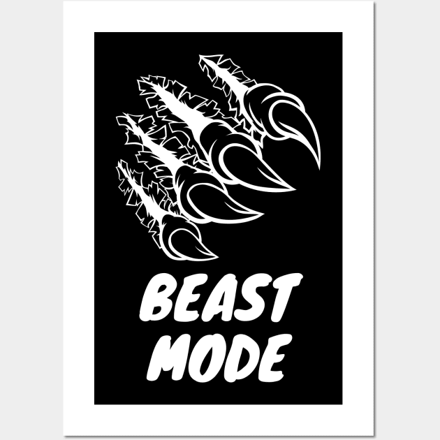 Beast Mode Wall Art by GMAT